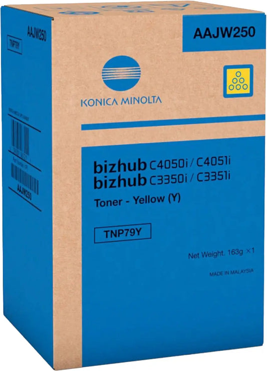 KONICA MINOLTA Toner TNP79Y yellow AAJW250 Bizhub C3350i 9000 Seiten