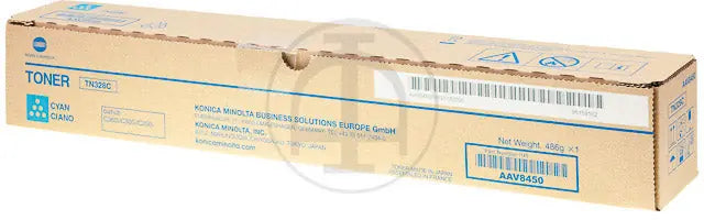 KONICA MINOLTA Toner cyan TN328C BizHub C250/300/360i 26'000 S.