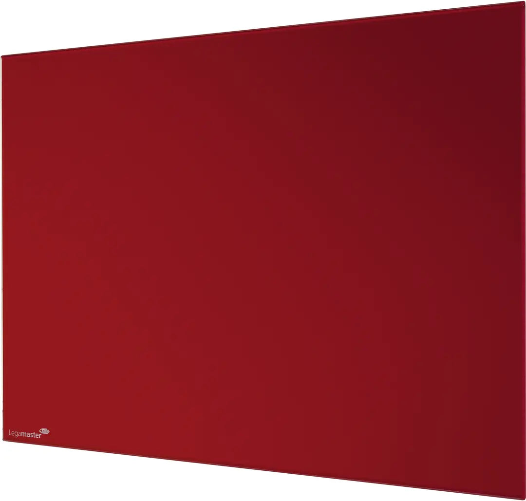 LEGAMASTER Glas-Magnettafel 7-104735 Colour rot, 40x60cm
