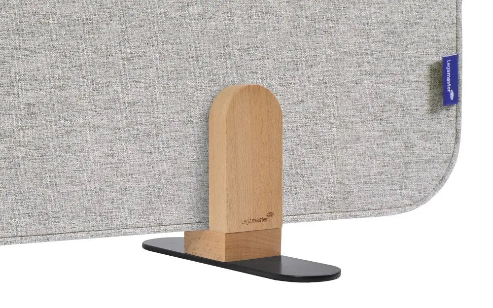 LEGAMASTER Tischtrennwand 120x60cm 7-209831 ELEMENTS, grau, Standfuss