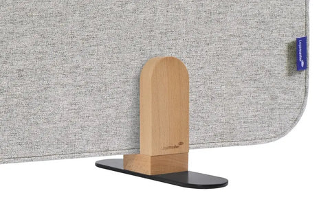 LEGAMASTER Tischtrennwand 120x60cm 7-209831 ELEMENTS, grau, Standfuss