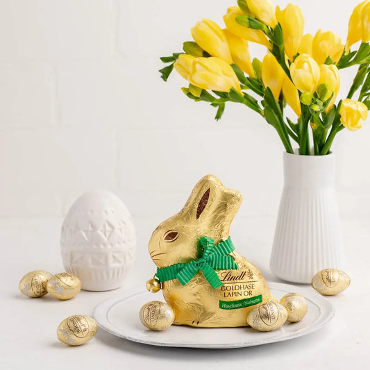 LINDT Goldhase Haselnuss 666987 100g