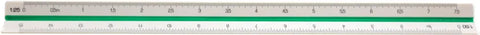 LINEX Dreikantmassstab 30cm 100413048 weiss/farbig
