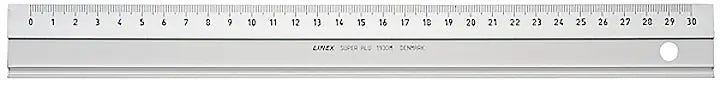 LINEX Aluminiumlineal 30cm 481400L mit Facette