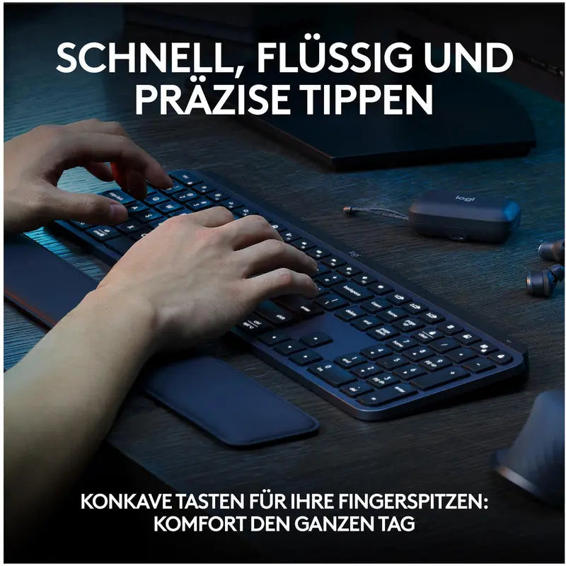 LOGITECH Tastatur MX Keys S 920-011571 CH-Layout