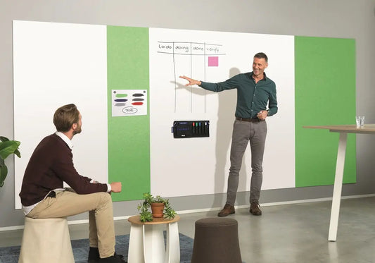 MAGNETOPLAN Infinity Wall X Acoustics 1011115 apfelgrün 980x1980mm