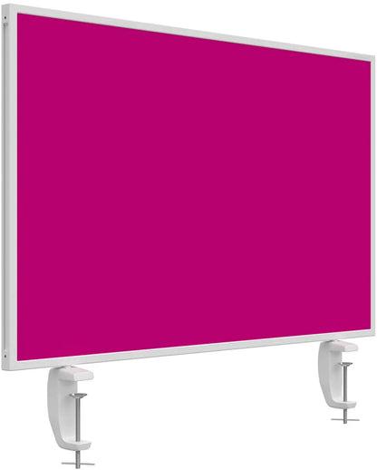 MAGNETOPLAN Tischtrennwand VarioPin 1108018 pink 800x500mm