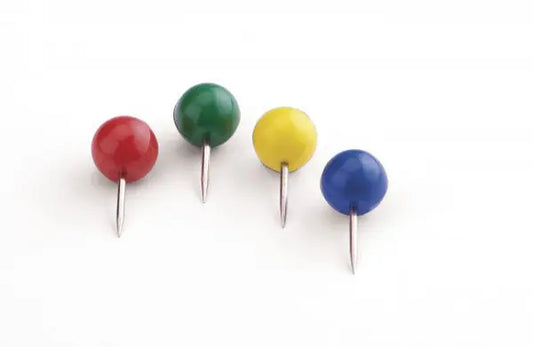 MAGNETOPLAN Pinwand-Nadeln 111165103 blau, 6x17mm 100 Stück