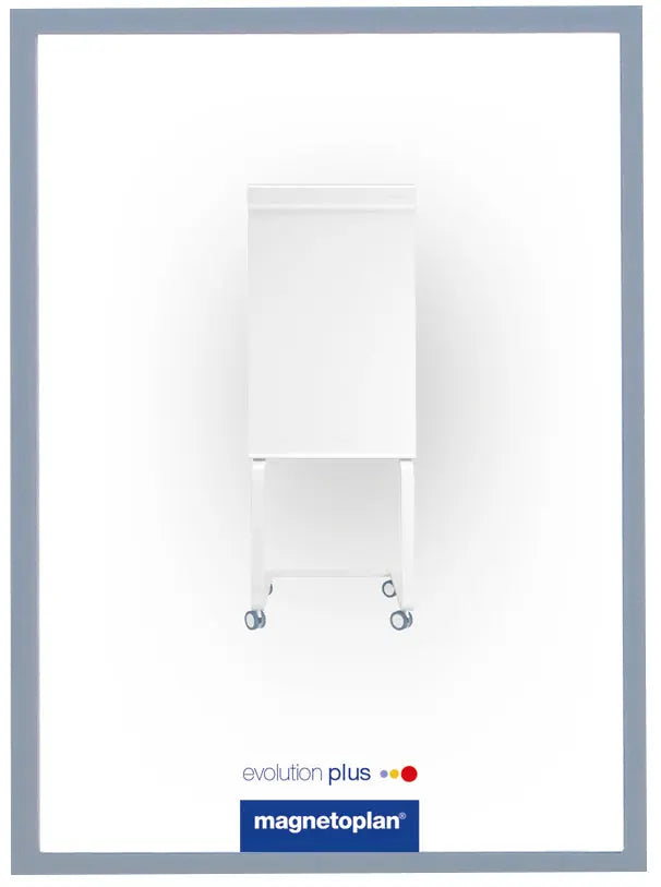 MAGNETOPLAN Magnetrahmen magnetofix A4 1130301 grau 5 Stk.