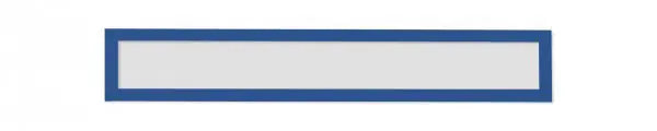 MAGNETOPLAN Magnetrahmen magnetofix 1131703 blau, Topsign 232x52mm 5 Stk.