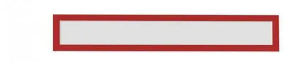 MAGNETOPLAN Magnetrahmen magnetofix 1131706 rot, Topsign 232x52mm 5 Stk.