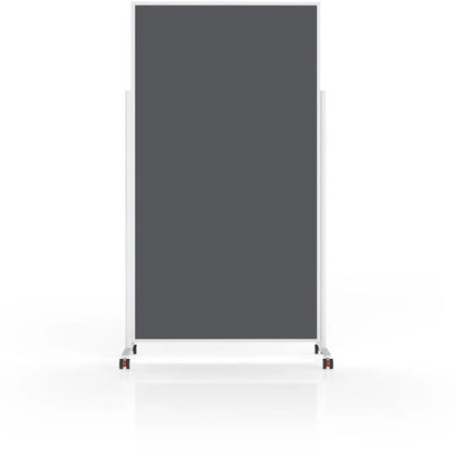 MAGNETOPLAN Design-Moderatorentafel VP 1181101 Filz, grau 1000x1800mm