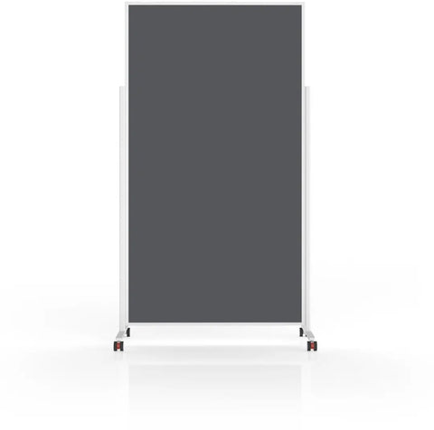 MAGNETOPLAN Design-Moderatorentafel VP 1181101 Filz, grau 1000x1800mm