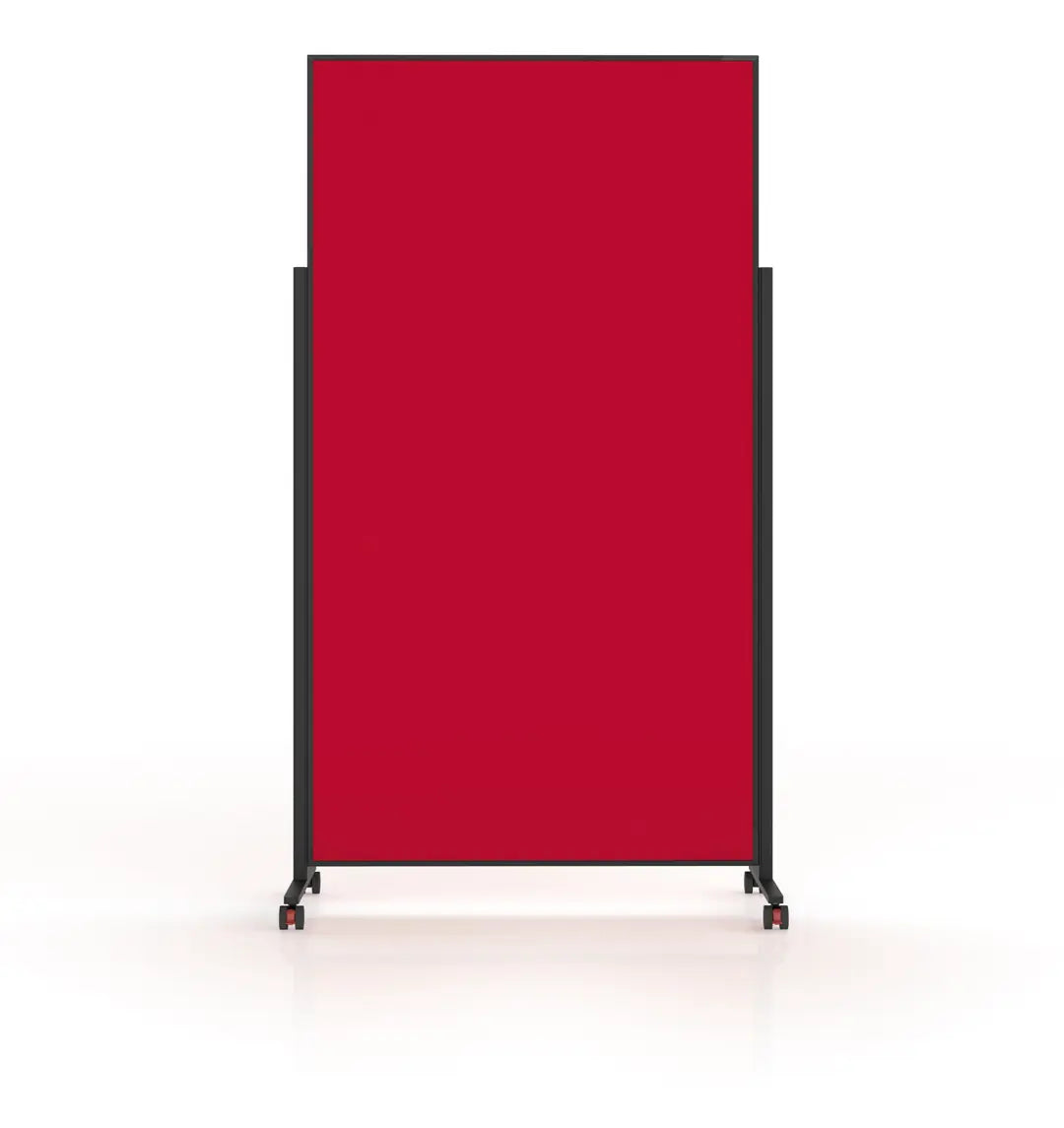 MAGNETOPLAN Design-Moderatorentafel VP 1181206 rot, Filz 1000x1800mm