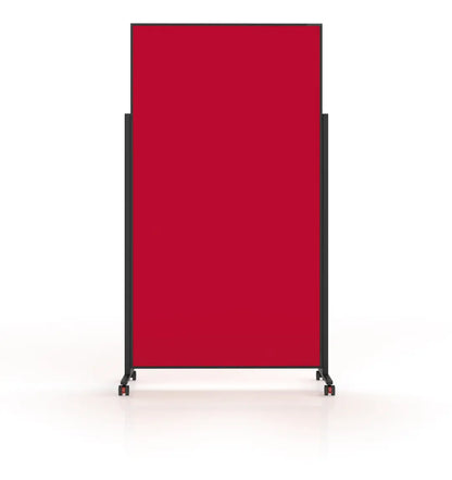 MAGNETOPLAN Design-Moderatorentafel VP 1181206 rot, Filz 1000x1800mm
