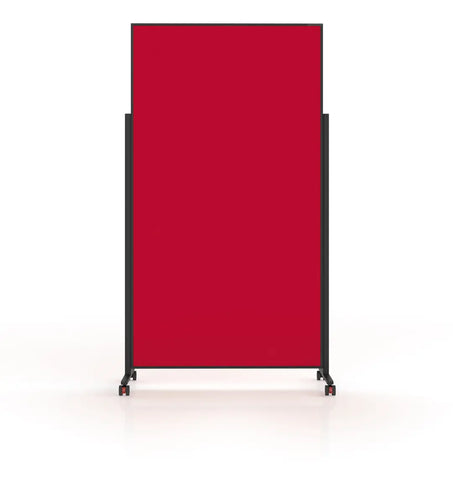 MAGNETOPLAN Design-Moderatorentafel VP 1181206 rot, Filz 1000x1800mm