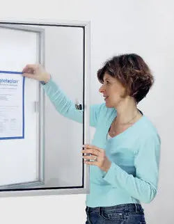 MAGNETOPLAN Schaukasten CC 900x1125x65mm 1214200 Outdoor, magnetisch 9x A4
