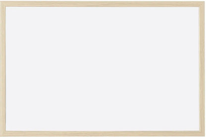 MAGNETOPLAN Whiteboard mit Holzrahmen 121928 Stahl 1000x600mm