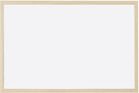 MAGNETOPLAN Whiteboard mit Holzrahmen 121928 Stahl 1000x600mm