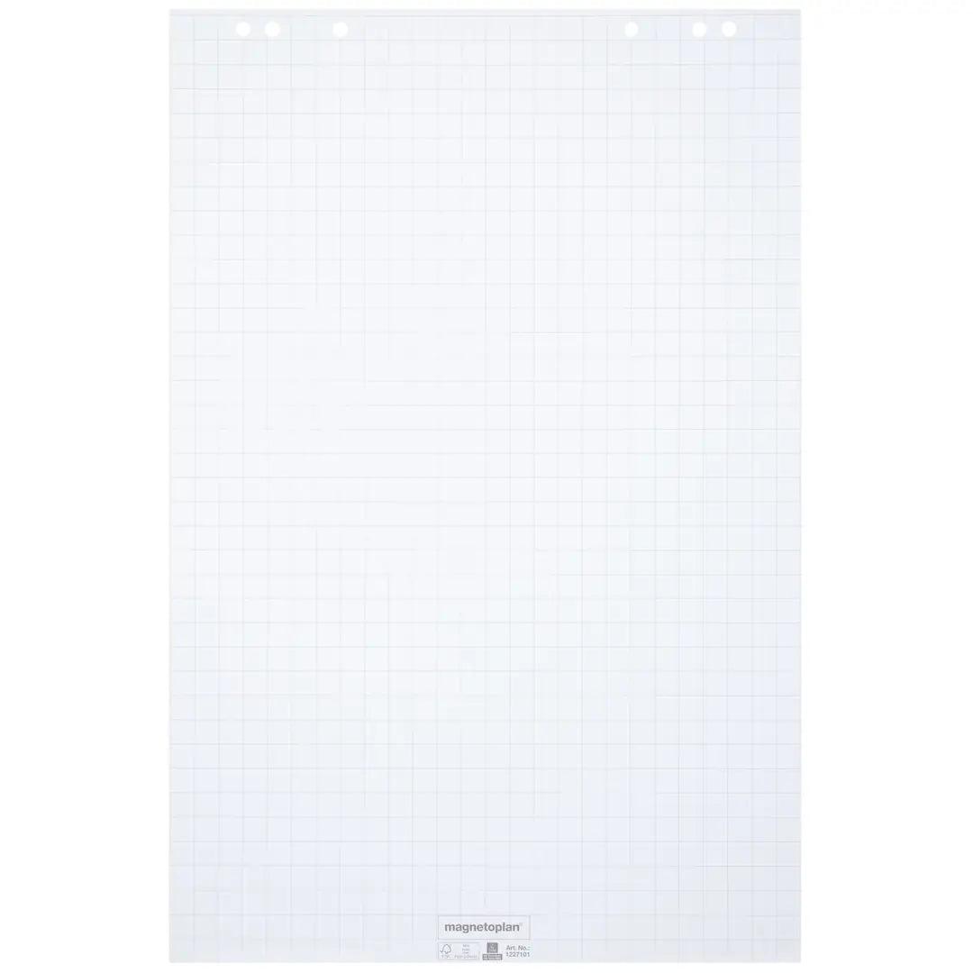 MAGNETOPLAN Flipchart-Block 65x93cm 1227101 flachl. 80g, 5x20 Blatt