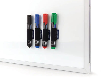 MAGNETOPLAN Stiftehalter magnetoSleeve 12284 blau, magnetisch 4 Stück
