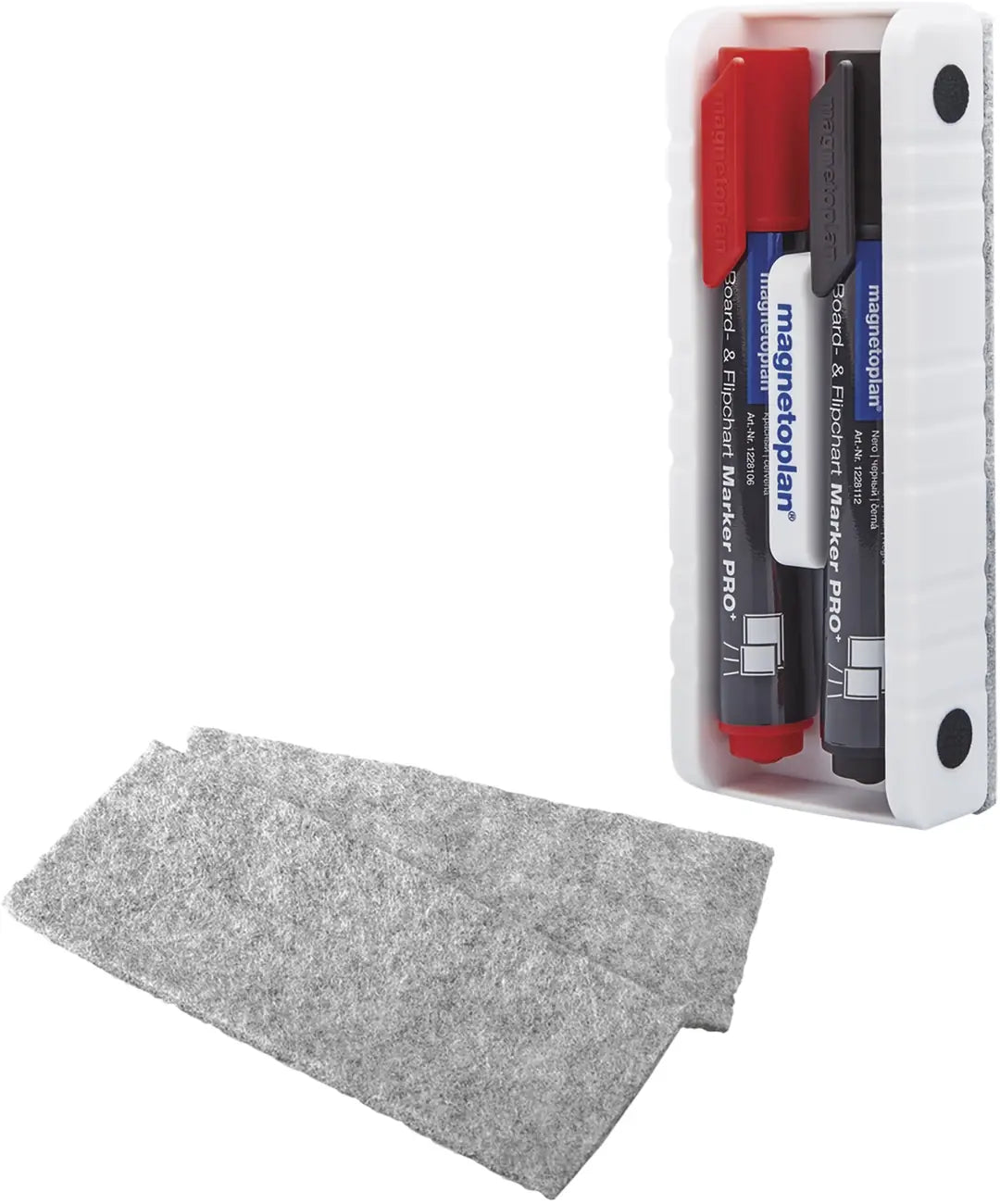 MAGNETOPLAN Ersatz Filzstreifen 1229001 für 12290 2 Stück
