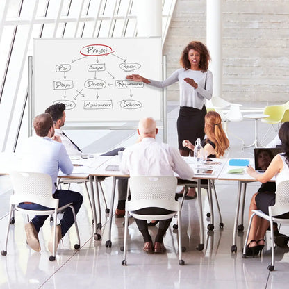 MAGNETOPLAN Ferroscript-Whiteboard 1240522 emailliert, mobil 2200x1200mm