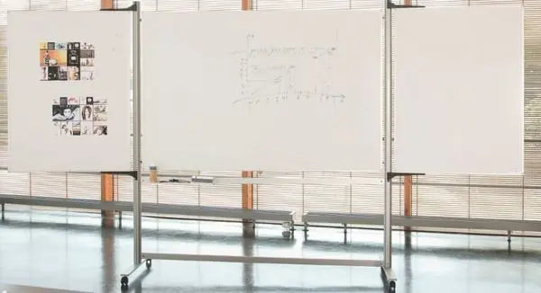 MAGNETOPLAN Ferroscript-Whiteboard 1242718 3-teilig 1800x1200mm