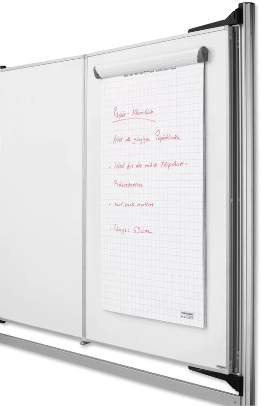 MAGNETOPLAN Magnetischer Flipchart Halter 1246028 für Whiteboards