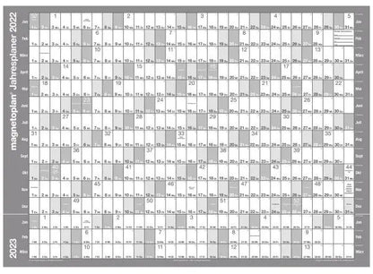 MAGNETOPLAN Datumslot 600mm 1246060 Acryl, für Planer