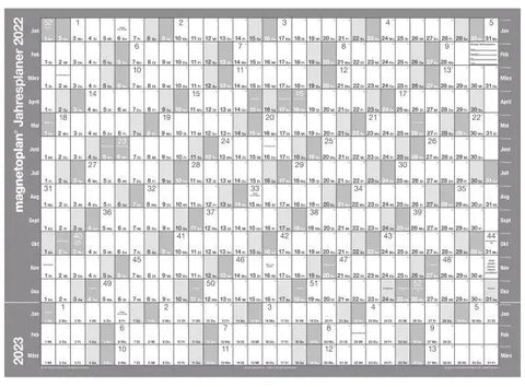 MAGNETOPLAN Datumslot 600mm 1246060 Acryl, für Planer