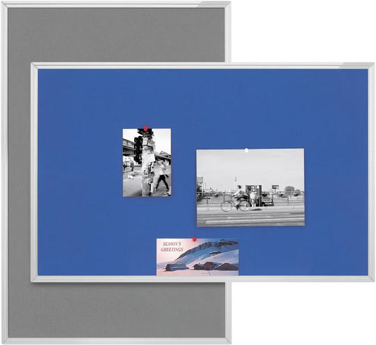 MAGNETOPLAN Design-Pinnboard SP 1412003 blau, Filz 1200x900mm