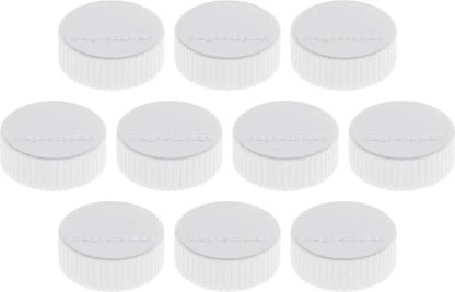 MAGNETOPLAN Magnet Discofix Magnum 1660000 weiss, ca. 2 kg 10 Stk.