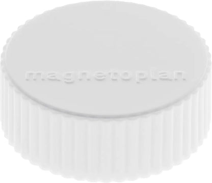 MAGNETOPLAN Magnet Discofix Magnum 1660000 weiss, ca. 2 kg 10 Stk.