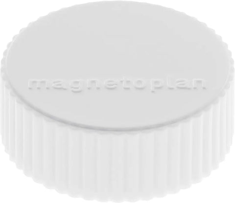 MAGNETOPLAN Magnet Discofix Magnum 1660000 weiss, ca. 2 kg 10 Stk.