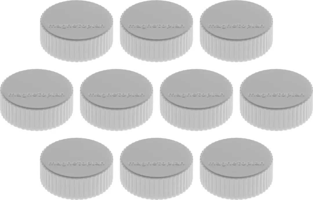 MAGNETOPLAN Magnet Discofix Magnum 1660001 grau, ca. 2 kg 10 Stk.