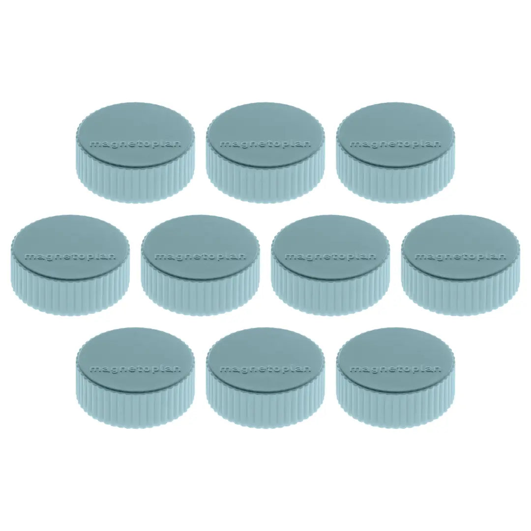 MAGNETOPLAN Magnet Discofix Magnum 1660003 hellblau, ca. 2kg 10 Stk.