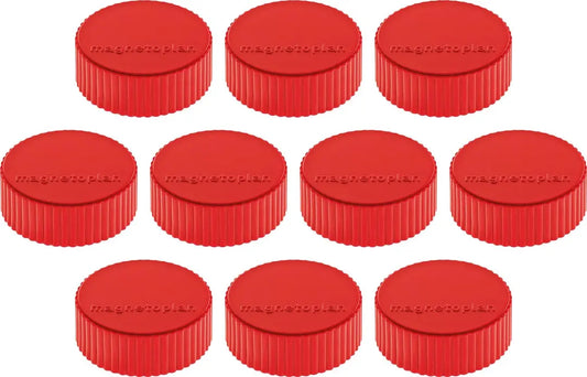 MAGNETOPLAN Magnet Discofix Magnum 1660006 rot, ca. 2 kg 10 Stk.