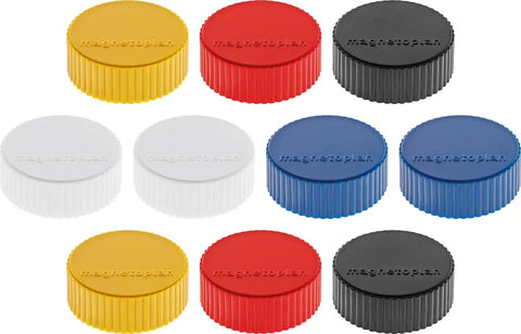MAGNETOPLAN Magnet Discofix Magnum 34mm 1660010 assortiert ca. 2 kg 10 Stk.