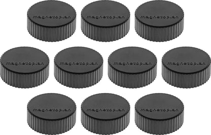 MAGNETOPLAN Magnet Discofix Magnum 1660012 schwarz, ca. 2 kg 10 Stk.