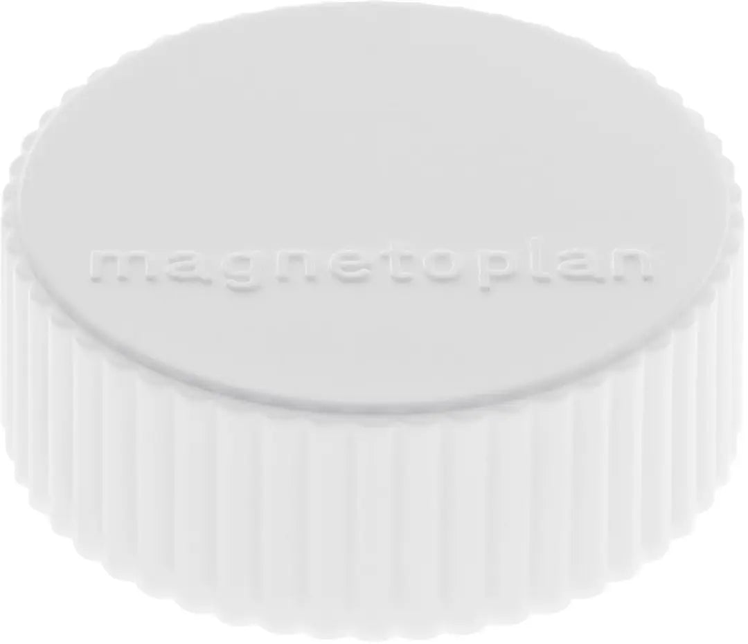 MAGNETOPLAN Haltemagnete Magnum 16600400 weiss, Blister 4 Stk.