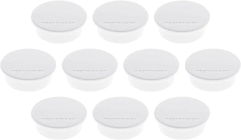 MAGNETOPLAN Magnet Discofix Color 40mm 1662000 weiss, ca. 2.2 kg 10 Stk.