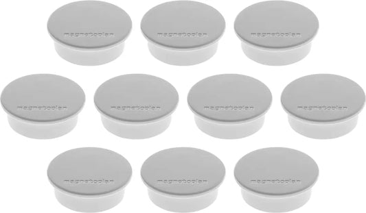 MAGNETOPLAN Magnet Discofix Color 40mm 1662001 grau, ca. 2.2 kg 10 Stk.