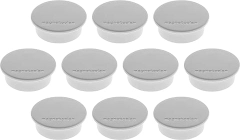 MAGNETOPLAN Magnet Discofix Color 40mm 1662001 grau, ca. 2.2 kg 10 Stk.