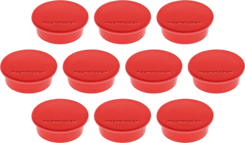MAGNETOPLAN Magnet Discofix Color 40mm 1662006 rot, ca. 2.2 kg 10 Stk.