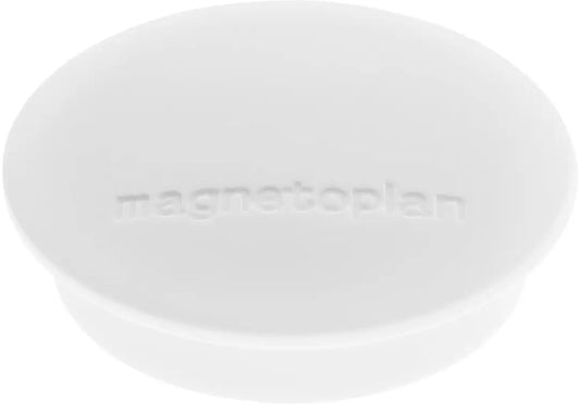 MAGNETOPLAN Magnet Discofix Junior 34mm 1662100 weiss 10 Stk.