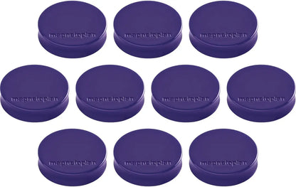 MAGNETOPLAN Magnet Ergo Medium 10 Stk. 1664011 violett 30mm