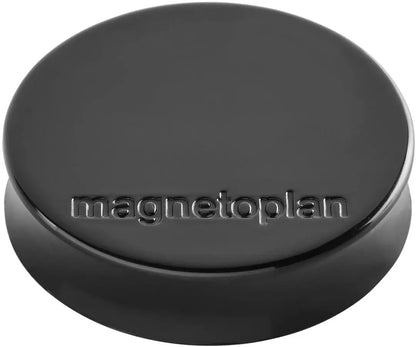 MAGNETOPLAN Magnet Ergo Medium 10 Stk. 1664012 schwarz 30mm