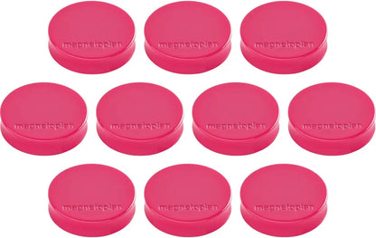 MAGNETOPLAN Magnet Ergo Medium 10 Stk. 1664018 pink 30mm
