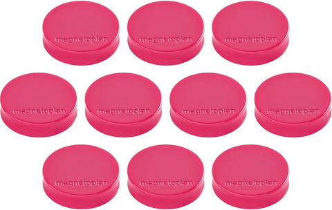 MAGNETOPLAN Magnet Ergo Medium 10 Stk. 1664018 pink 30mm
